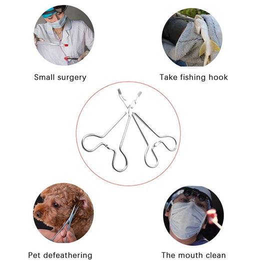 Pinzas Veterinarias Multiusos para Limpieza de Oídos y Extracción de Pelo en Mascotas - Image 8