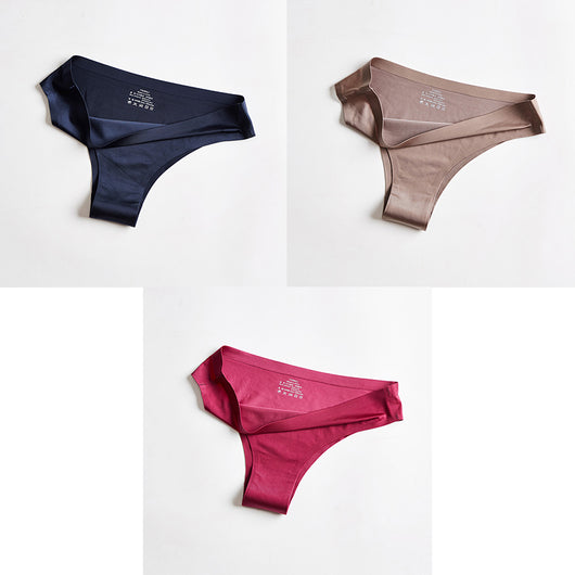 Braguita Seamless Ice Silk Cintura Baja Sensual - Image 23
