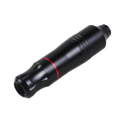 Red Robert tattoo pen, a sleek cylindrical rotary machine with a textured grip, shown against a white background. - Image 9