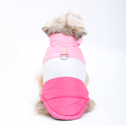 Abrigo de Otoño-Invierno para Perros con Correa Integrada - Image 13