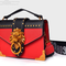 Bolso Bandolera de Moda con Cabeza de León Metálica