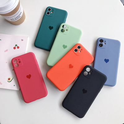 Funda para Celular Corazón Líquido Efecto Esmerilado - Image 12
