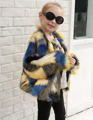 Chaqueta Infantil de Pelaje Sintético - Estilo y Calidez - Image 7