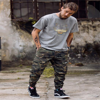 Pantalones Jogger Camuflaje Hombre - Estilo Streetwear Slim Fit - Image 5