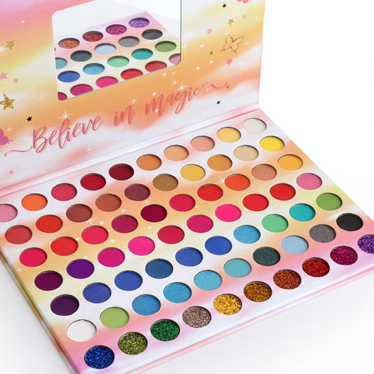 Paleta de Sombras 70 Colores Mate, Brillo y Metal Resistente al Agua - Image 8