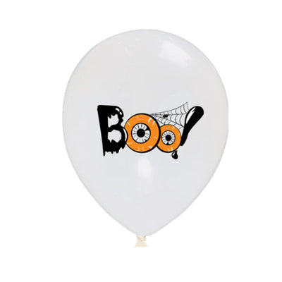 Juego de 10 Globos de Látex con Diseños de Halloween - Image 4