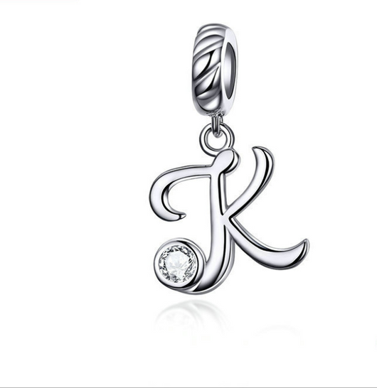Pulsera de Plata 925 con Dijes de Letras - Joyería Coreana Personalizable - Image 18