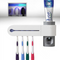 Dispensador de Pasta Dental 2 en 1 con Desinfección UV
