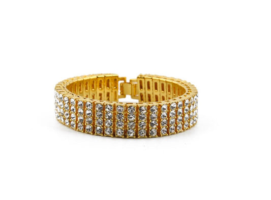 Pulsera de Tenis de 4 Filas