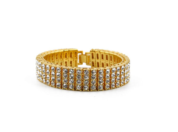 Pulsera de Tenis de 4 Filas