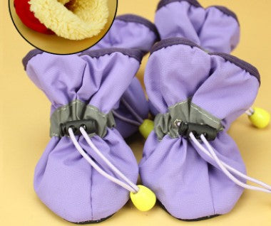 Botas Cálidas Antideslizantes para Perros - Zapatos Suaves con Suela Flexible - Image 6