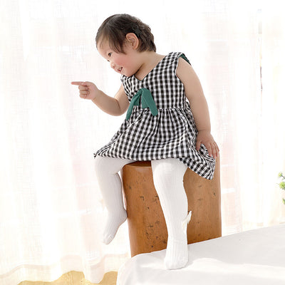 Calcetines infantiles con moño elegante - Image 17