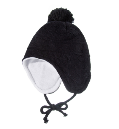 Conjunto de Gorro con Orejeras y Guantes de Lana para Niños en Color Sólido - Image 7