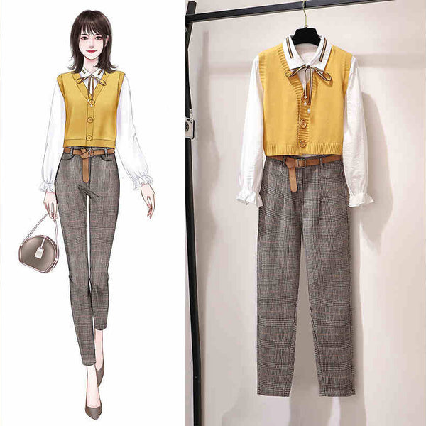 Chaleco de Moda Retro Clásico para Mujer