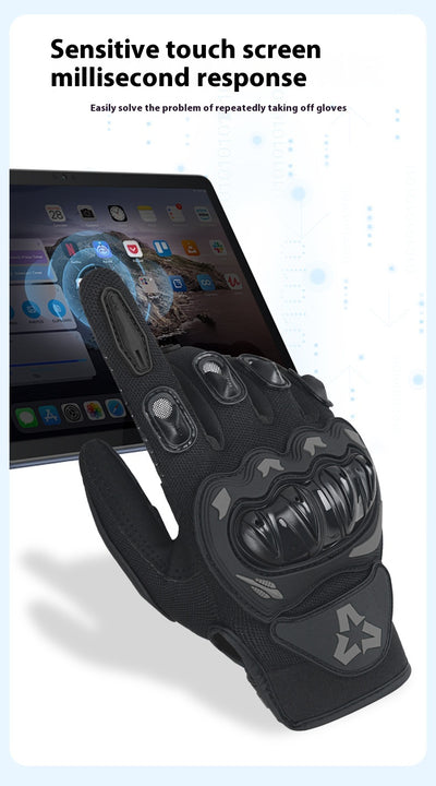 Guantes de Motociclista Anti-caída con Agarre Antideslizante - Image 13