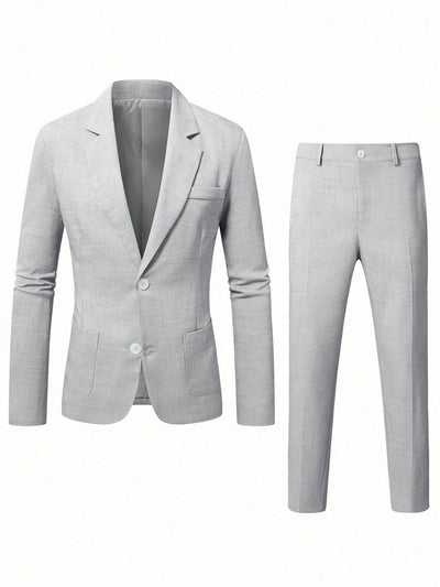 Conjunto de Traje Ejecutivo Clásico para Hombre - Image 7