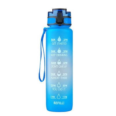 Botella de Agua Transparente 1L Kawaii sin BPA - Infusor de Frutas Reutilizable - Image 16