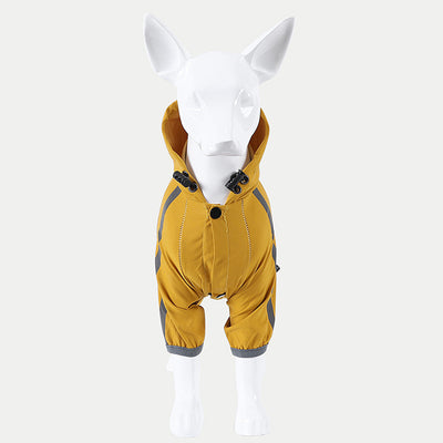 Impermeable para Perros con Capucha y Reflectantes - Chaqueta Lluvia Ligera - Image 13