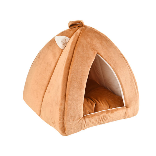 Cama Triangular Acogedora para Mascotas