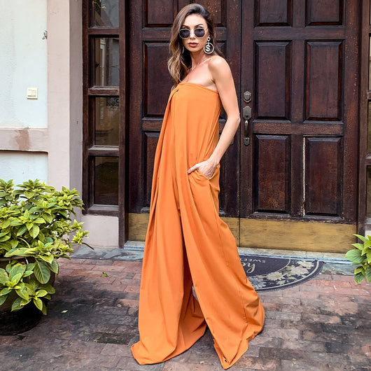Jumpsuit de Pierna Ancha Cintura Alta - Image 3