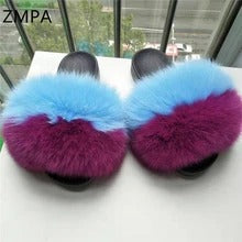 Pantuflas de Piel de Zorro - Chanclas de Lujo - Image 4