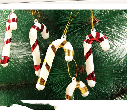 Bastones Navideños Tricolor Pequeños - Dulces Decorativos - Image 5