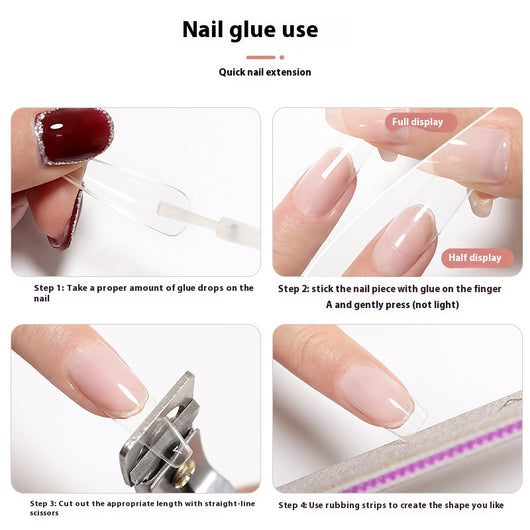 Pegamento para Uñas Acrílicas con Cristales - Fórmula Extra Fuerte y Duradera - Image 6