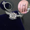 Anillo de Compromiso con Cuatro Puntas para Mujer