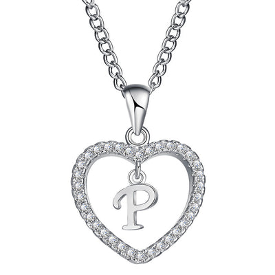 Collar de Corazón Personalizado con Circonia - Image 24