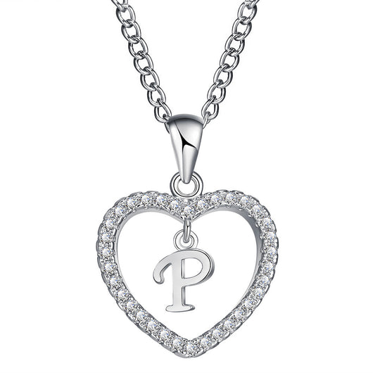 Collar de Corazón Personalizado con Circonia - Image 24