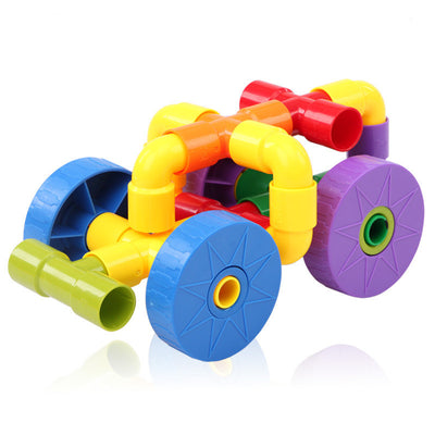 Juego de Bloques de Tuberías Ensamblables para Niños - Image 4