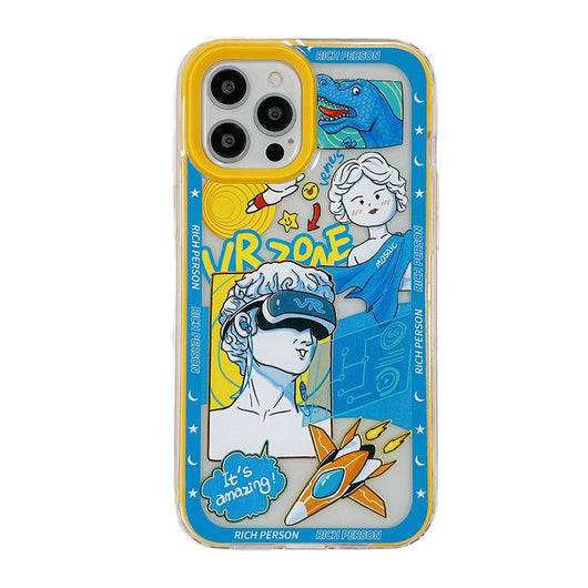 Funda para Celular con Diseño Doodle Caricatura Personalizado - Image 3