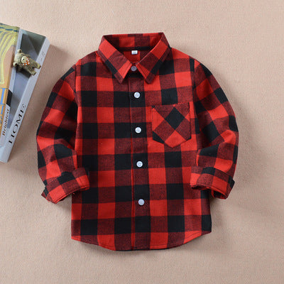 Camisa a Cuadros para Niño