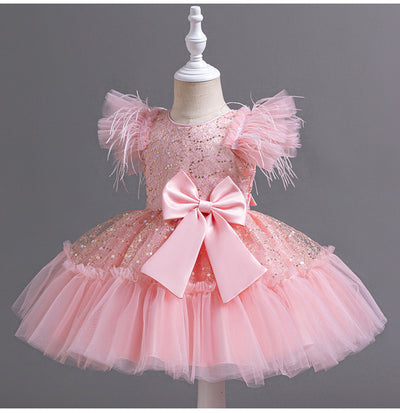 Vestido de Fiesta Infantil con Falda Tul Flores - Colección Verano - Image 27