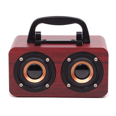 Parlante Bluetooth Portátil de Madera con Sonido Premium - Image 8