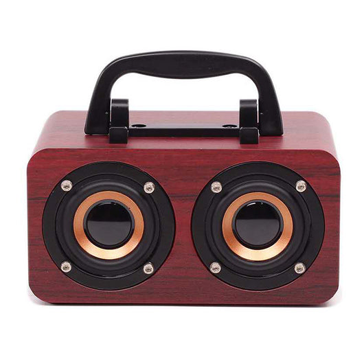 Parlante Bluetooth Portátil de Madera con Sonido Premium - Image 8