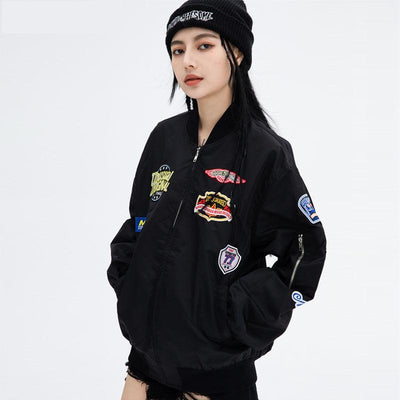 Chaqueta Cortavientos Hip-hop Gaojie Estilo BF
