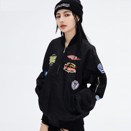 Chaqueta Cortavientos Hip-hop Gaojie Estilo BF