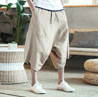 Pantalones Holgados de Algodón Estilo Chino - Corte Relajado Talla Grande Juventud - Image 5