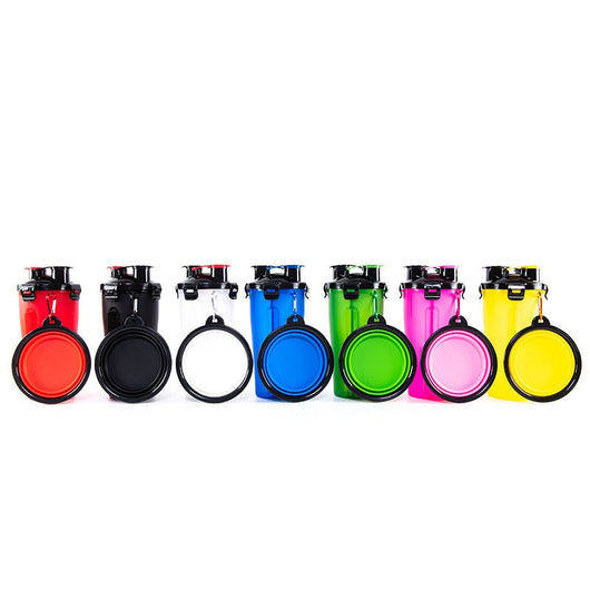 Comedero Portátil Plegable para Perros con Bebedero Colgante - Image 17