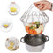 Cesta Multiuso Plegable de Acero Inoxidable para Freír y Cocinar