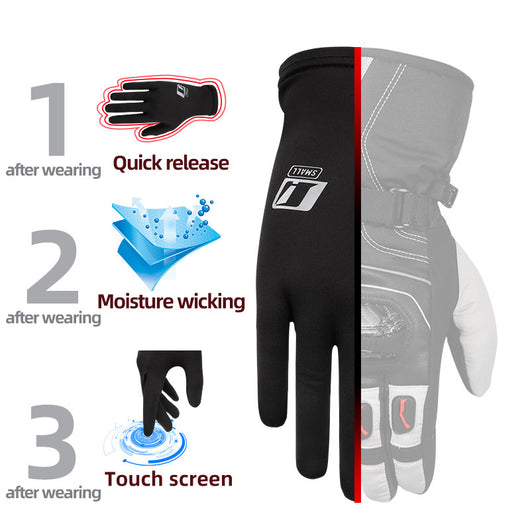 Guantes de Motocicleta para Mujer con Forro Creativo - Image 6
