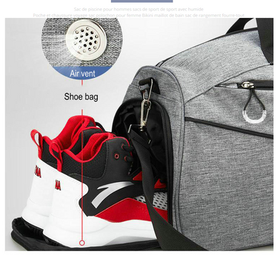 Bolsa de Viaje y Gimnasio con Compartimiento Seco y Húmedo - Image 4