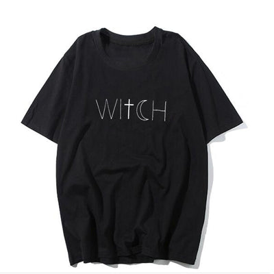 Camiseta casual con estampado brujeril - Image 10