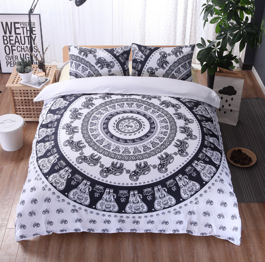 Juego de Cama Infantil 3D Estampado Elefante - Set de 3 o 4 Piezas - Image 7