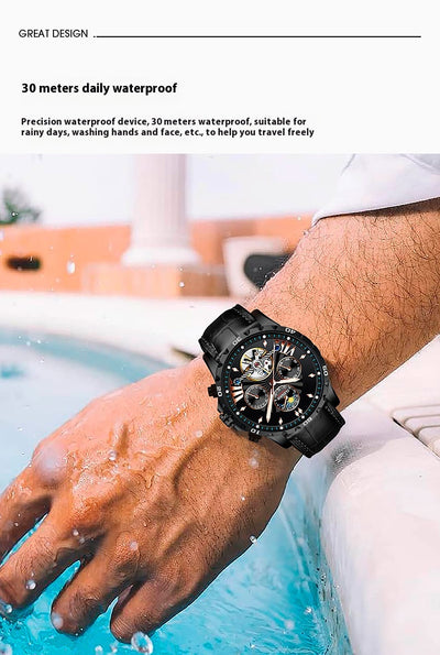Reloj Automático Mecánico para Hombre con Diseño Calado - Image 17