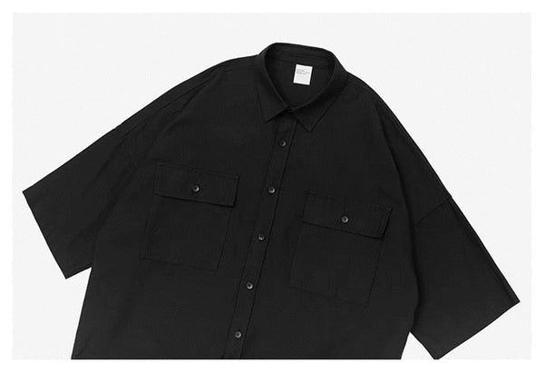 Camisa de Trabajo con Hombros Caídos
