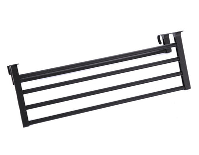 Toallero de Pared en Aluminio Negro Mate - Diseño Moderno y Resistente - Image 9