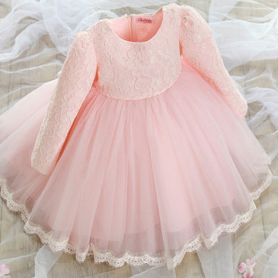 Vestido Princesa de Encaje para Niñas - Ideal para Verano