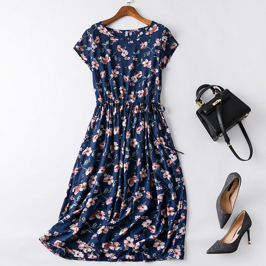 Vestido de Algodón y Seda - Image 16